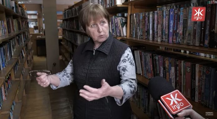 З бібліотек у Житомирі почали прибирати пропагандистську російську літературу (відео)